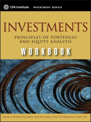 cover image of Investments Workbook